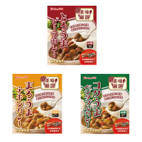【HOUSE 好侍】日式咖哩調理包200g(香醇咖哩雞/濃醇咖哩牛/濃純素食咖哩)
