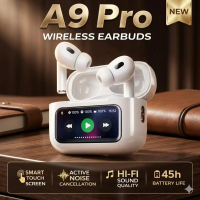 TWS Bluetooth Earphone Wireless ENC Noise Cancelling TWS A9 Pro 5.4 Earbuds Earbud DZ0375