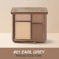 OUKEYA THE DUCHESS CONTOUR & HIGHLIGHT พาเลตคอนทัวร์ และไฮไลท์เนื้อแมตต์ 4 เฉดสี เพิ่มกรอบหน้าให้ดูม
