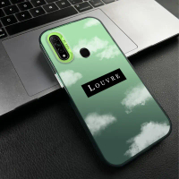 เคสโทรศัพท์สำหรับ OPPO A31 2020 และ A8, Louvre Nuage, กึ่งโปร่งใส, บางเฉียบ, ฝ้า, เคส