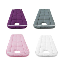 Tấm lót bàn mát xa, SPA, mềm mại và thanh lịch, có lỗ mặt, thảm trải giường thoải mái, thích hợp cho