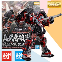Bandai MG PB Limited 1/100 SHIN MUSHA GUNDAM SNGOKU NO JIN BLACK ROBE LARGE ARMOR Anime Action Figure Assembly ModelKit Toy Gift