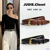 Thắt Lưng Da Nữ Bản Nhỏ 2 Size Hottrend Dễ Phối Đồ JUDIE.Closet