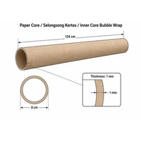 Selongsong Kertas Paper Core Paper Tube Tabung Kardus Inner Core