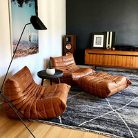 togo毛毛蟲沙發椅北歐設計師創意懶人小戶型休閑侘寂風單人椅客廳