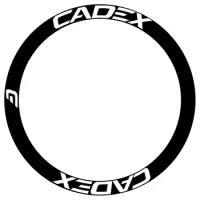 CADEX Road Bike Wheels Sticker Bicycle Rim Decals Waterproof Decorative Reflective Sticker Cycling Accessories 42C 42D 65C 65D