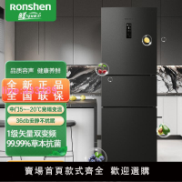 Ronshen/容聲 BCD-252WD18NP三開門變頻風冷無霜一級節能家用冰箱