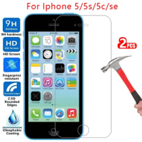 tempered glass screen protector for iphone 5s 5c se 5 s e c case cover on i phone s5 c5 es protective coque bag iphone5 iphone5s