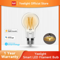Yeelight smart LED Filament bulb YLDP12YL 700 lumens 6W Lemon Smart bulb Work with Apple homekit
