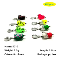 Soft Frog Mini Spoon 2.5cm/3.2g Umpan Kodok Mini Dengan Spoon