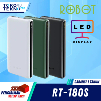 Robot RT12 / RT-12 PowerBank 10000 MaH Dual Input Output Slim Original