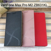 青春隱扣皮套 ASUS ZenFone Max Pro M2 ZB631KL (6.3吋) 多夾層