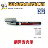 【鋼普拉】MR.HOBBY 郡氏 GSI 鋼彈麥克筆 GUNDAM MARKER 塑膠模型用 GM05 金屬銀