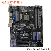 For Gigabyte GA-Z87-D3HP Motherboard Z87 32GB LGA 1150 DDR3 ATX Mainboard 100% Tested Fast Ship