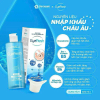 Dung Dịch Vệ Sinh Và Dưỡng Mắt Eyefresh Giúp Làm Sạch Bụi Bẩn, Hỗ Trợ Giảm Khô Mắt Chai 300ml  2025 