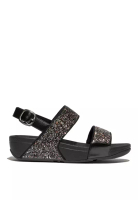 FitFlop FitFlop LULU Multi-Tonal Glitter Back-Strap Sandals - Black Multi (JE4-C55)
