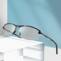 Day Night Vision Sunglasses Men Goggles Glasses Anti-glare UV400 Driving Outdoor Photochromic Yellow Len Polarized Eyewear 557