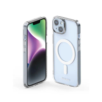【Philips 飛利浦】iPhone 14 Plus 6.7吋 DLK6108T/96 磁吸式防摔殼(透明強化版)