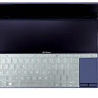 For Asus Zenbook Pro 14 Duo OLED 2023 2022 UX8402V UX8402VV UX8402VU UX8402Z UX8402ZA UX8402ZE TPU laptop Keyboard Cover skin