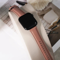 【W.wear】Apple watch-車白線真皮蘋果錶帶(蘋果錶帶/真皮錶帶)