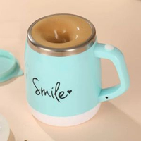 定製自動攪拌杯新款充電動304不鏽鋼懶人旋轉沖泡咖啡蛋白粉