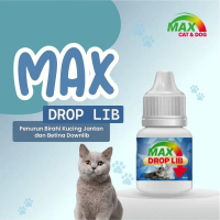 MAX DROP LIB Penurun Libido Birahi Kucing Down Lib 10 ML