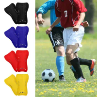 1Pair Multicolor Football Soccer Shin Guards Light Soft Foam Protect Shin Pad Ankle Kids Adult Sports Leg Protector Knee Support