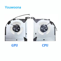 New Original Laptop CPU GPU Cooling Fan FOR Lneovo Legion Slim 5 16IRH8 16ARH8 5H40S20914 C82YA