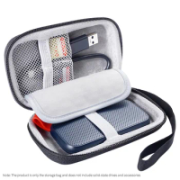 Hard EVA Storage Bags for SanDisk E30 Solid State Drive Portable Box for SanDisk SDSSDE30 SSD Travel Carrying Case