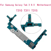 Unlock Original Mainboard For Samsung Galaxy Tab 3 8.0 T310 T311 T315 Motherboard Android Logic Board Chips 16GB ROM 1.5GB RAM