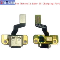 USB Charging Port Connector Board Parts Flex Cable For Motorola Razr 5G XT2071-4 Flex Cable Replacement Part