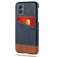 Wallet Case for Oppo Reno 7Z 5G, Mixed Splice PU Leather, Credit Card Cover for Oppo Reno7 Z 5G, Reno 7Z 7 Lite 7Pro