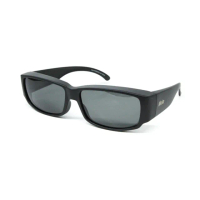 【MOLA 摩拉】男偏光太陽眼鏡墨鏡套鏡 UV400 輕量近視老花眼鏡(3620Xbl)
