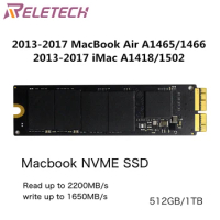 Reletech SSD For Macbook 512GB 1TB 2013 2014 2015 Pro Retina A1502 A1398 iMac A1418 A1419 SSD Macbook Air A1465 A1466 SSD