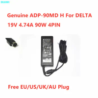 Genuine DELTA ADP-90MD H 19V 4.74A 90W 4PIN AC Adapter For ADP-65JH HB 19V 3.42A Power Supply Charger