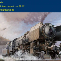 Hobby Boss model 82901 1/72 German Kriegslokomotive BR-52 plastic model kit hobbyboss trumpeter-Scal