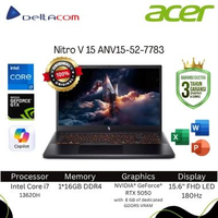Nitro V 15 ANV15-52-7783 (RTX 5000 Series) | Intel Core i7 13620H | NVIDIA GeForce RTX 5050 with 8 G
