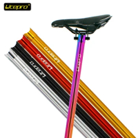 Litepro Folding Bike Seatpost 31.8*580mm Foldable Bicycle Seatpost For Fnhon Alu Alloy Seatpost Seat Tube Bicycle Accessories