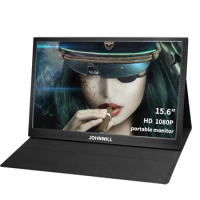 Portable monitor 15.6 lcd hd 1080P gaming monitor HDMI-compatible for laptop,phone,xbox,switch,raspberry pi and ps4