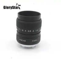 GloryStar 35mm F1.7 CCTV Movie camera Lens + 25mm f1.4 camera Lens + 50mmf1.4 camera Lens for M4/3 MFT Olympus Panasonic camera