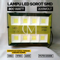 LAMPU SOROT LED SMD 300WATT 300 WATT FLOOD LIGHT SOROT LED SMD 300W 300 WATT W 220V PUTIH WATERPROOF