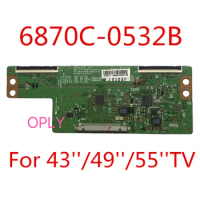 6870C-0532B For 43'' 49'' 55'' TV Tcon 6870C Logic Board TV Board placa tv for lg Original T-con Card 6870C 0532B