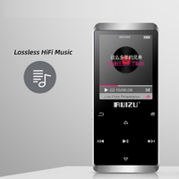 RUIZU เครื่องเล่น MP4ใน MP3บลูทูธใน D02,เครื่องเล่นบลูทูธ Lossless HiFi Pemain Muzik Sokongan วิทยุ FM อิเล็กทบัตร TF วิดีโอ