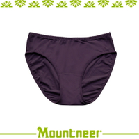 【Mountneer 山林 女 透氣三角內褲《暗紫》】11K80-92/透氣內褲/排汗內褲/三角褲