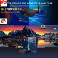 [Genuine] 2024 IMETBOX M3 MAX 4G 128GB 8K TV Box hot in hk tw korea japan singapore thailand usa can