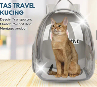 Tas Astronot Kucing Jumbo - Tas Kucing Ransel - Tas Kucing Transparan - Tas Hewan Peliharaan - Tas T