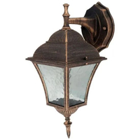 โคมไฟกิ่งภายนอก (1xE27) KLASSIQ รุ่น RH1130W-DN(BG) ขนาด 20 x 14.6 x 35 ซม. สีทองรมดำ