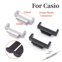 16mm Watchband Adapter Plastic Connector for Casio for GA-110/100/120 DW5600 GW-6900 DW-9052 Watches Accessories