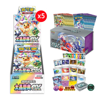 PTCG 寶可夢 朱&紫 高級擴充包 太晶慶典(5盒)+ 頂級訓練家收藏箱ex(1盒)