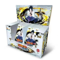 [Hot]KAYOU Genuine Naruto Cards  Anime Figure Card Booster Pack Sasuke Collection Flash Card Toy Bir